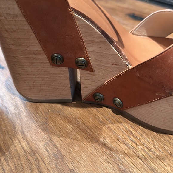 Chloe Leather Platforms - Size 39 - Picture 6 of 8